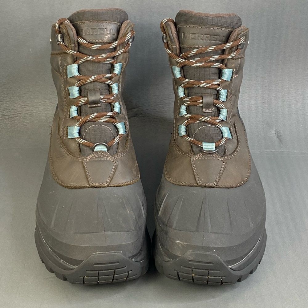 Merrell womens leather/Rubber boots size 9.5 - Picture 2 of 8